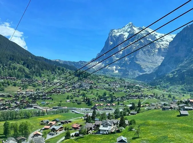 Spacious With Outstanding Views Direct Access Of Europe 아파트 그린델발트